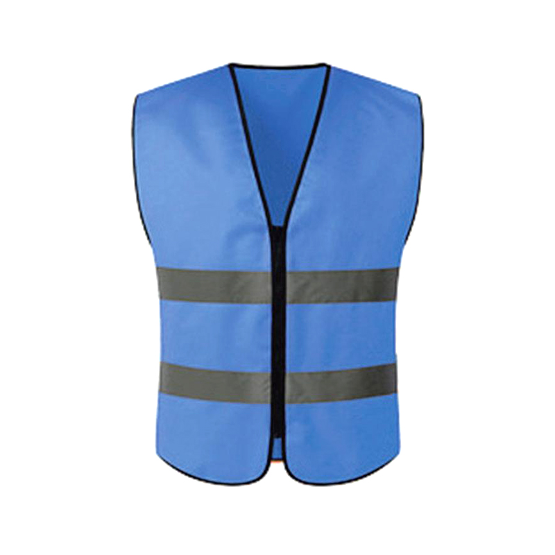 Vest Machnamhach Zipper Dhá bharra Gan Pócaí