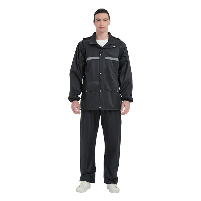 Cóta Raincoat Jacket Cumhdach PVC Lasmuigh