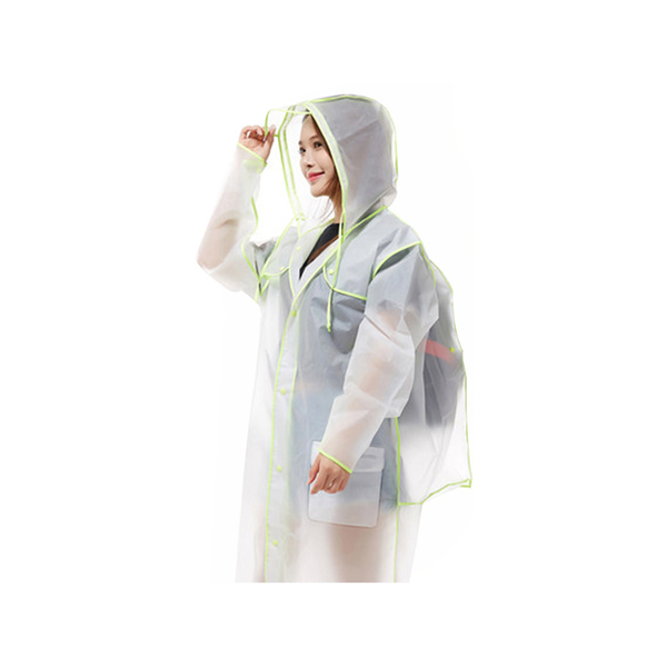 Taisteal Aon-Píosa Faisean EVA Raincoat Taisteal Aon-Píosa Faisean EVA Raincoat